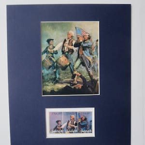 The American Revolution - The Continental Soldier  & the Spirit of &#39;76 stamp