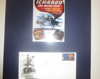 Walt Disney - "Ichabod Crane and Mister Toad" & First Day Cover of Legend of Sleepy Hollow Stamp