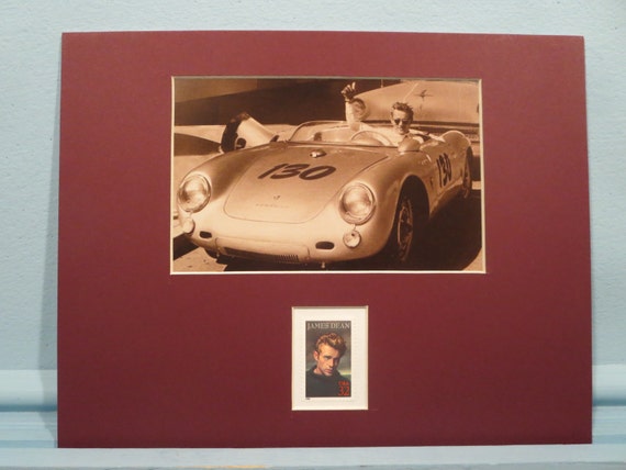 James Dean Stars in Rebel Without a Cause Honored by His Own Stamp