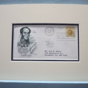 The Liberator of South America - Simon Bolivar & First Day Cover of his stamp