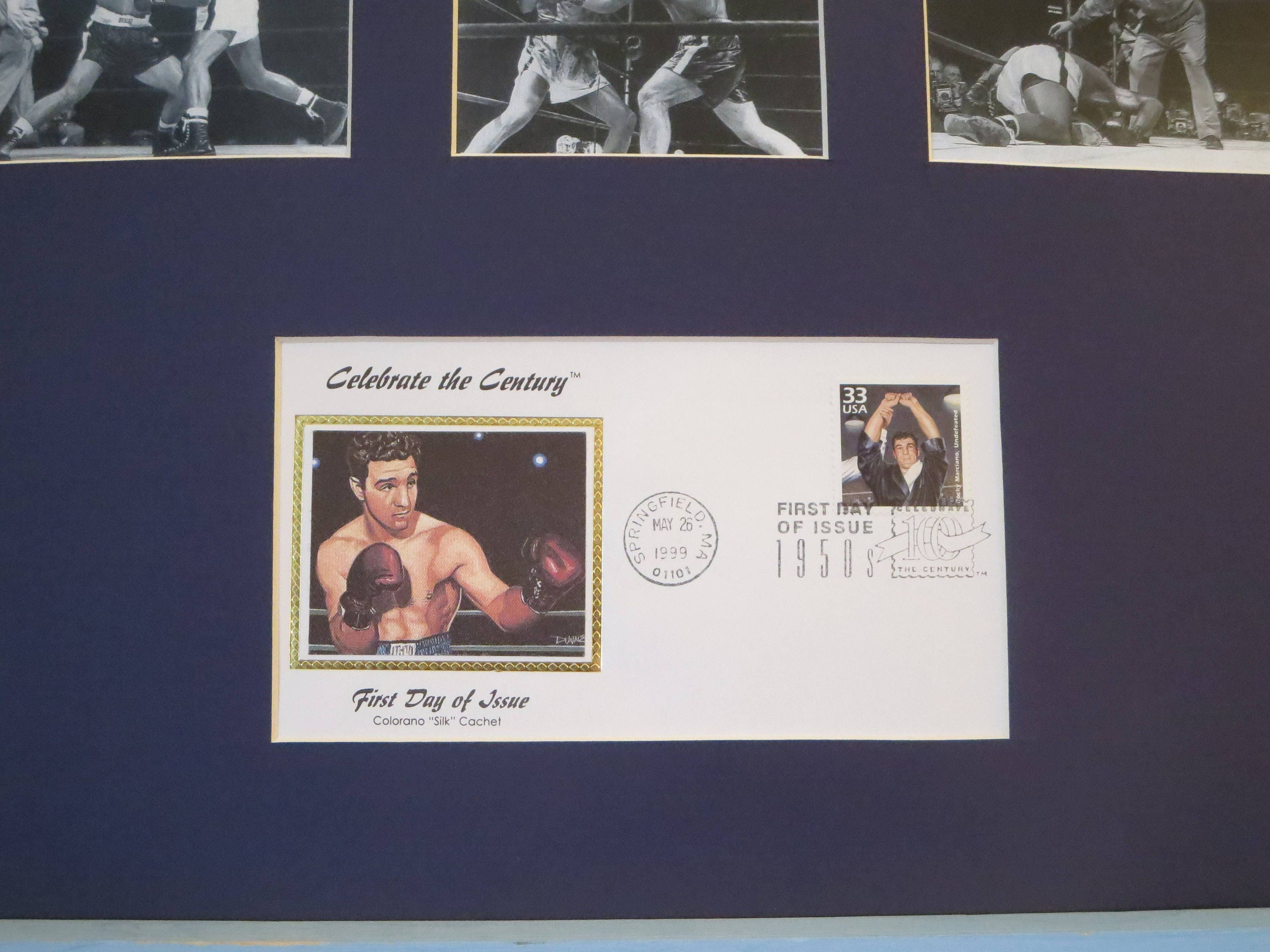 Heavyweight Boxing Champion Rocky Marciano Versus Jersey Joe