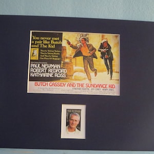 Robert Redford in &quot;Butch Cassidy and the Sundance Kid&quot; honored by the Paul Newman stamp