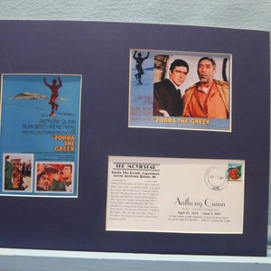 Alan Bates in &quot;Zorba the Greek&quot; &  Anthony Quinn memorial Cover