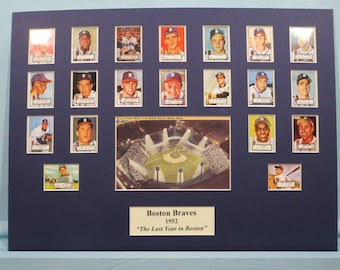 1952 Boston Braves led by Ed Mathews and Warren Spahn - The Last Year in Boston