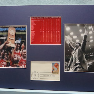 NCAA Basketball Championship - North Carolina State wins the 1983 NCAA Basketball Championship & First Day Cover
