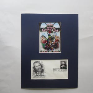 Jim Henson -  The Muppet Christmas Carolwith Michael Caine & First Day Cover of the Jim Henson stamp