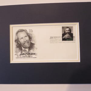 Jim Henson and The Muppets & First Day Cover of the Jim Henson stamp