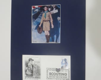 100th Anniversary of the Boy Scouts and Norman Rockwell's Eagle Scout and First Day Cover of the Boy Scouts Stamp