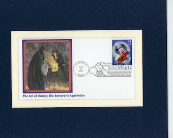 ディズニー 魔法使いの弟子 モンゴル 1983年 切手9枚と記念シートの