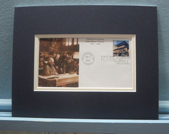 Architect Frank Lloyd Wright ontwerpt Robie House & First Day Cover van zijn eigen stempel