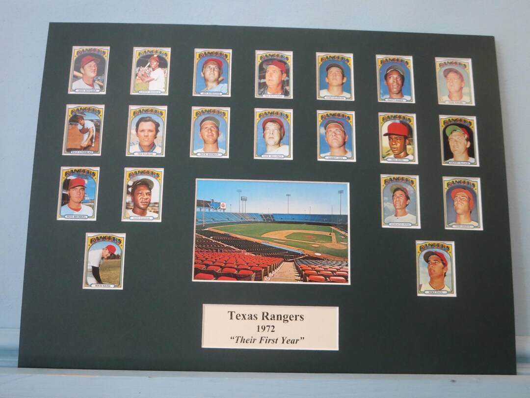 Honoring the 1972 the Texas Rangers Managed by Ted Williams
