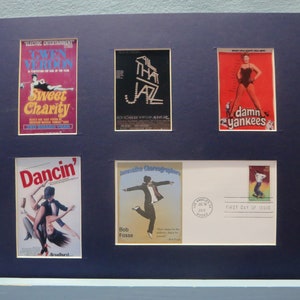 Broadway Musical Genius - Bob Fosse -  All That Jazz & First Day Cover of his own stamp