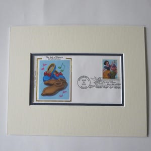 Walt Disney&#39;s &quot;Snow White and the Seven Dwarfs&quot; and First Day Cover of its own  Stamp