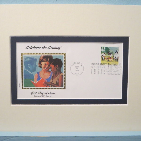John F. Kennedy Starts The Peace Corps and the First Day Cover of its own stamp