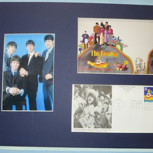 The Beatles - Yellow Submarine & the First day Cover of stamp