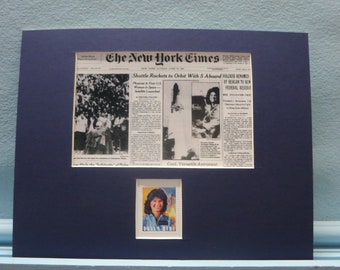 NASA - Sally Ride is the First American Woman into Space  honored by her own stamp