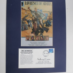 Peter O&#39;Toole - &quot;Lawrence of Arabia&quot; & Anthony Quinn Memorial Cover