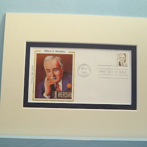 The Great World of Chocolate Candy and the Hershey Bar and the Milton Hershey First Day Cover