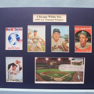 Chicago White Sox Win the 1959 A.L. Pennant & First Day Cover of the stamp honoring Comiskey Park