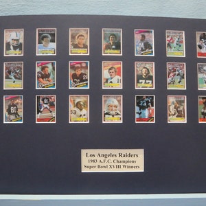 Oakland Raiders led by Jim Plunkett and Marcus Allen - 1983 AFC Champions & Super Bowl XVIII Champions