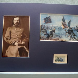Gettysburg - Pickett&#39;s Charge - &quot;Highwater Mark of the Confederacy&quot; & the stamp issued for the 100th Anniversary of the Battle