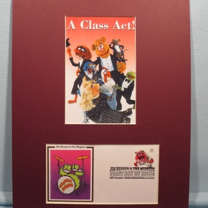 Jim Henson and The Muppets & First Day Cover of Animal from the Electric Band