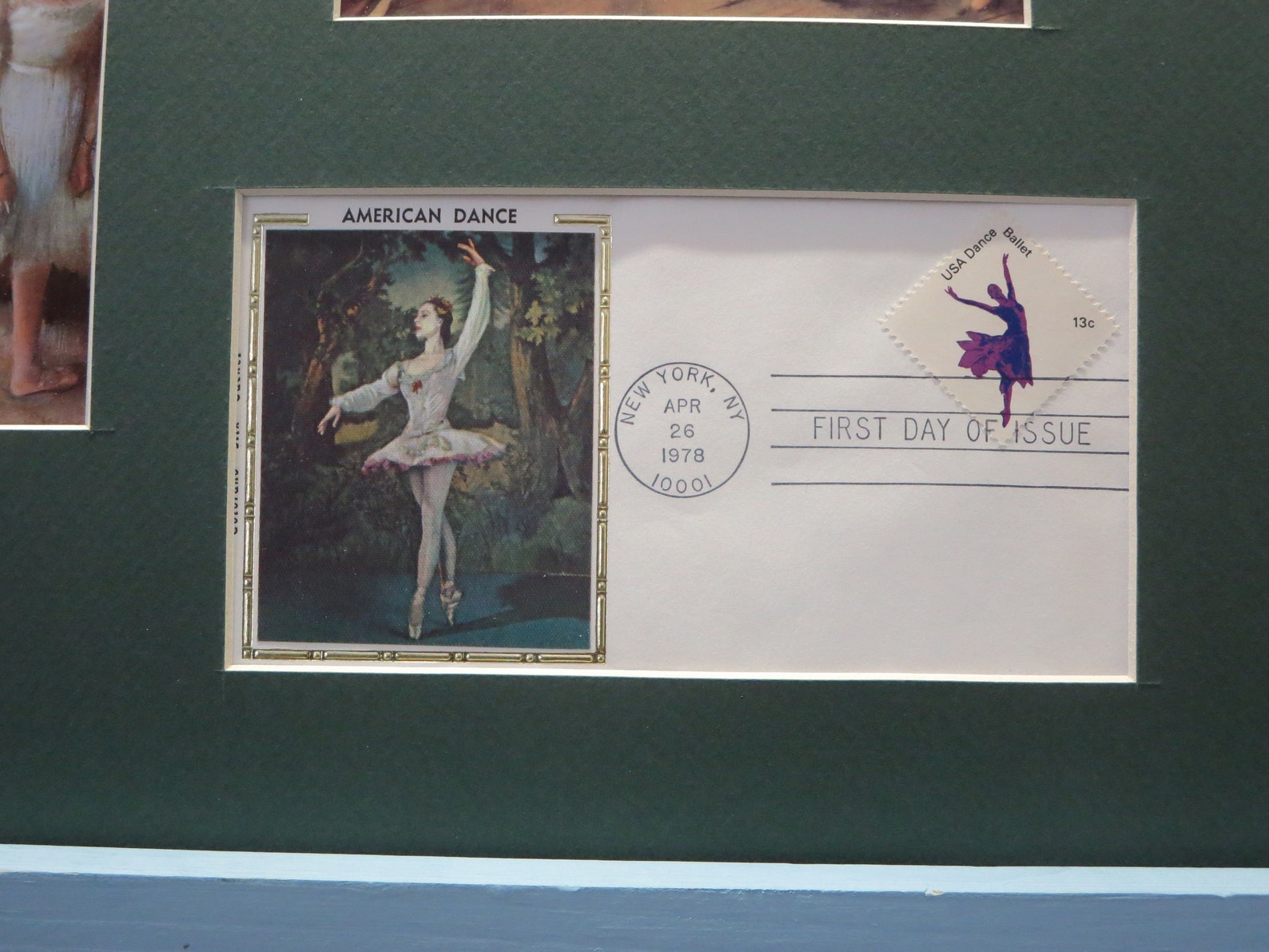 ballet dancers as painted by edgar degas and the first day cover of the ballet stamp ballet dancers as painted by edgar degas and the first day cover of the ballet stamp