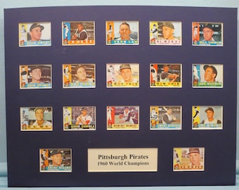 Honoring the Pittsburgh Pirates - 1960 World Series Champions led by Hall of Famers Roberto Clemente and Bill Mazeroski