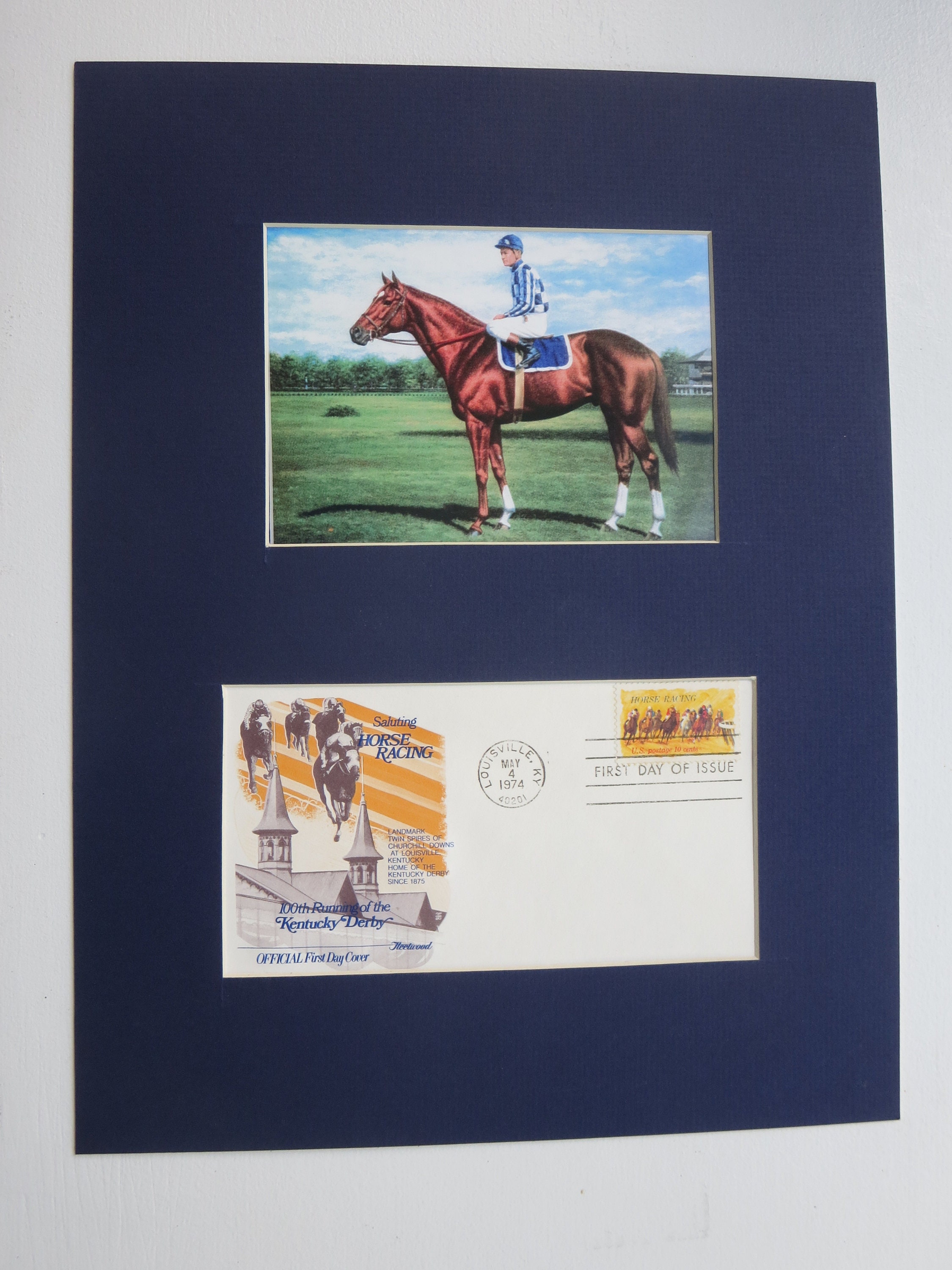 Secretariat Wins the Triple Crown & First Day Cover of the - Etsy