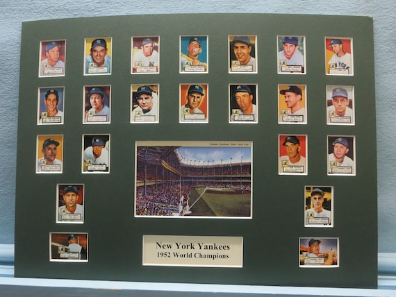 New York Yankees Led by Mickey Mantle, Yogi Berra and Phil Rizzuto