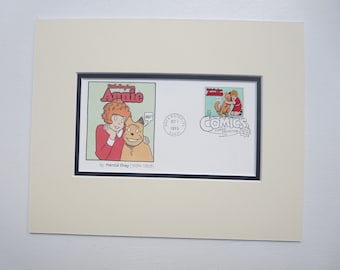 Famed Comic Strip - Little Orphan Annie e First Day Copertina del suo francobollo