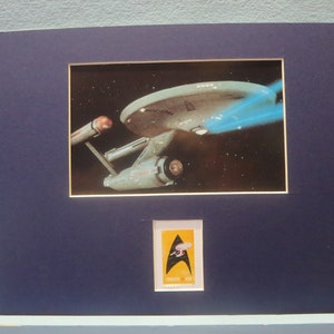 Star Trek - The Starship Enterprise honored by its own stamp