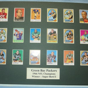 Green Bay Packers led by Bart Starr  and coached by Vince Lombardi are the 1966 NFL Champions & Super Bowl I Champs