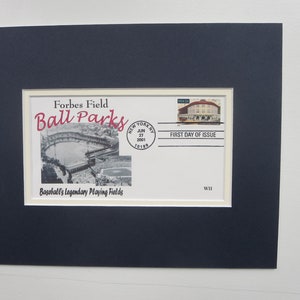 Forbes Field - long term home of the Pittsburgh Pirates  & First Day Cover  of its own stamp