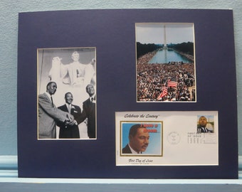 Martin Luther King - I Have a Dream & the March on Washington and the First day Cover of the Martin Luther King stamp