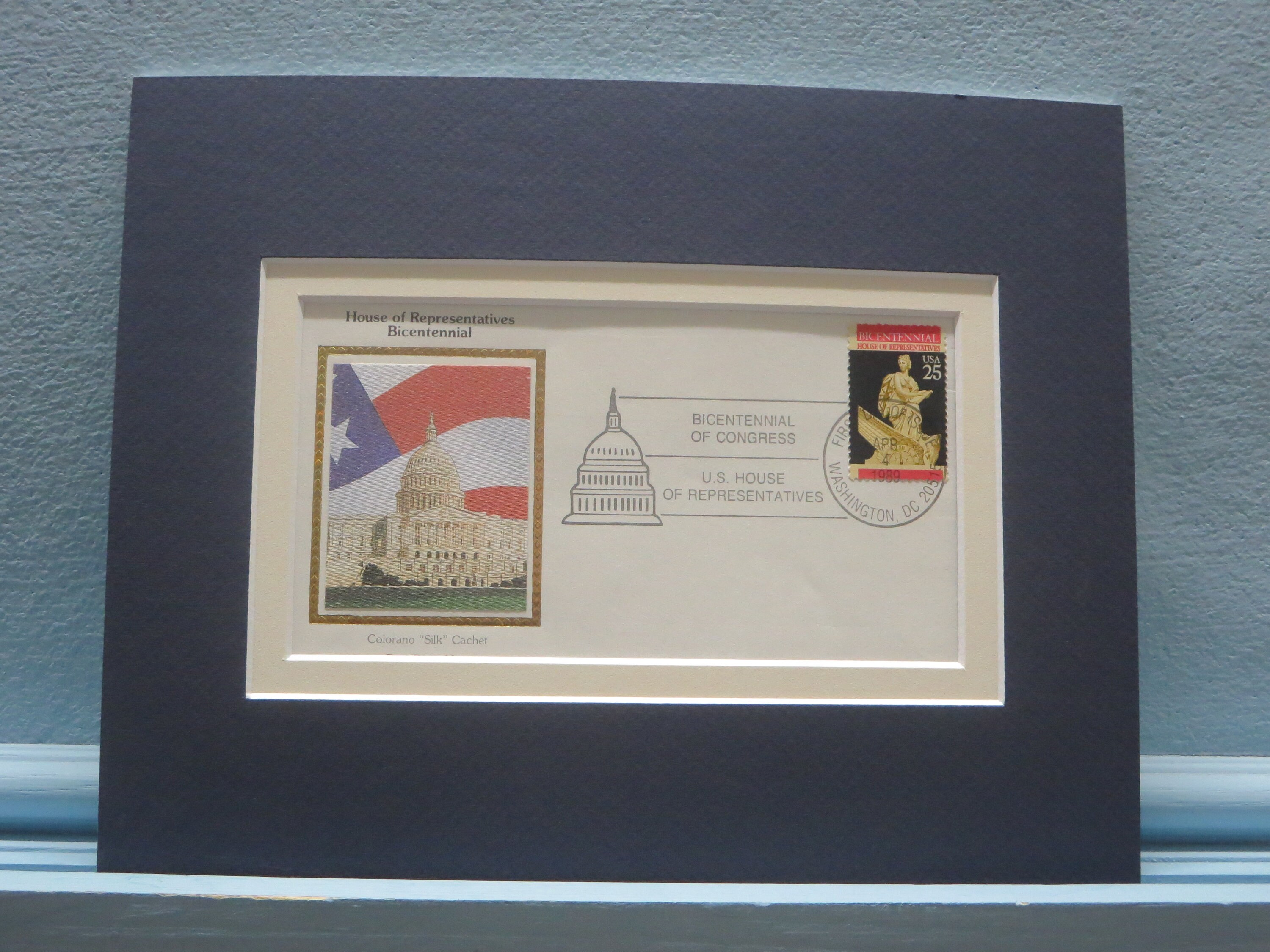 アメリカ合衆国下院と200周年記念切手の初日表紙 - Etsy 日本