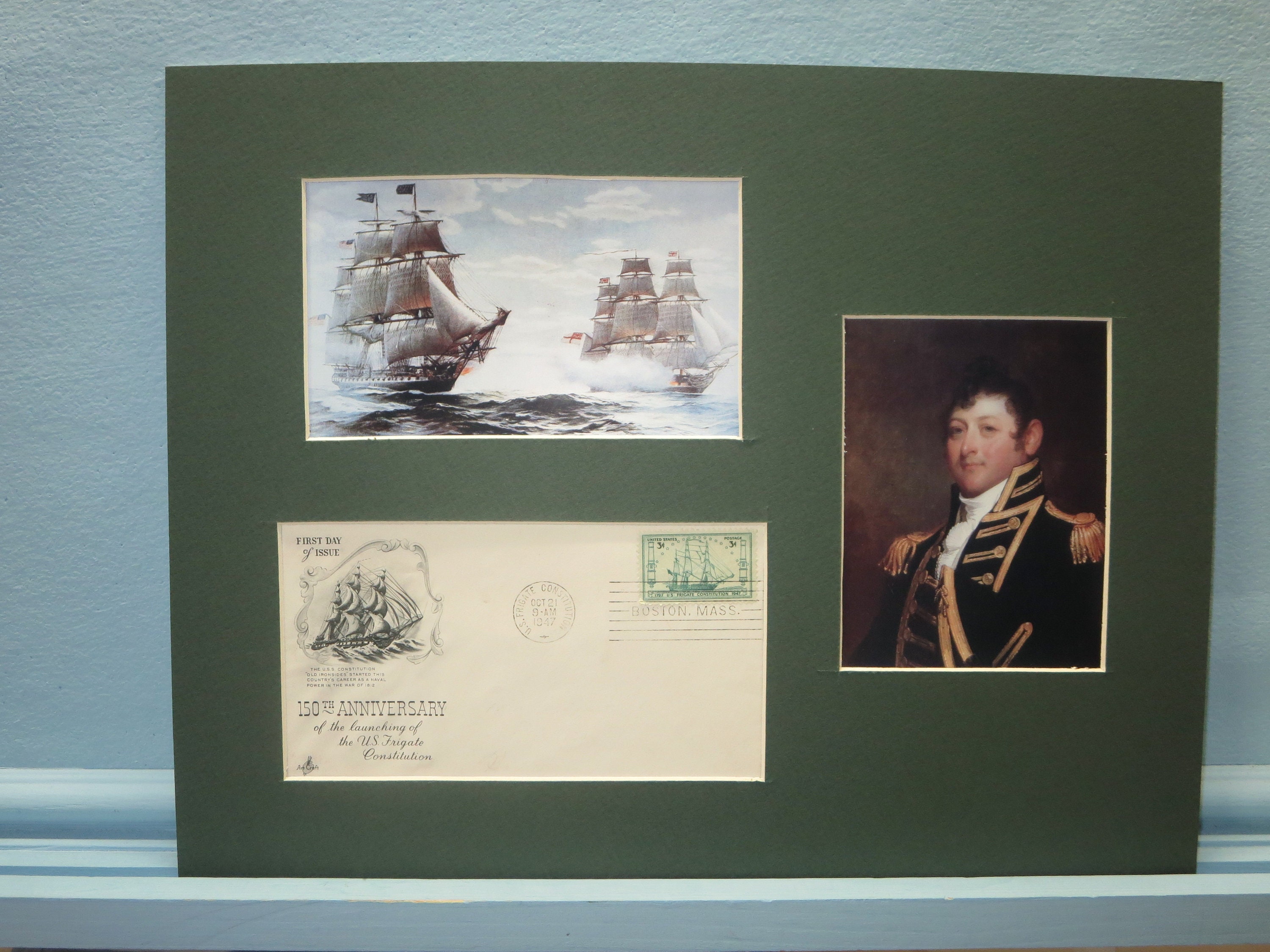 USS Constitution vs. HMS Java and Captain Issac Hull plus | Etsy