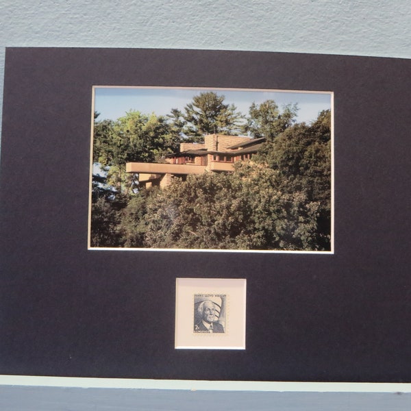 Taliesin - Frank Lloyd Wright's Country Residence and his Studio honored by his own stamp