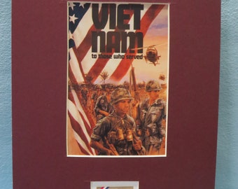 Vietnam Vets on Patrol honored by the Vietnam War Stamp