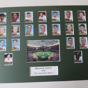 Honoring the 1965 Houston Astros -  "The Year the Astrodome Opened"