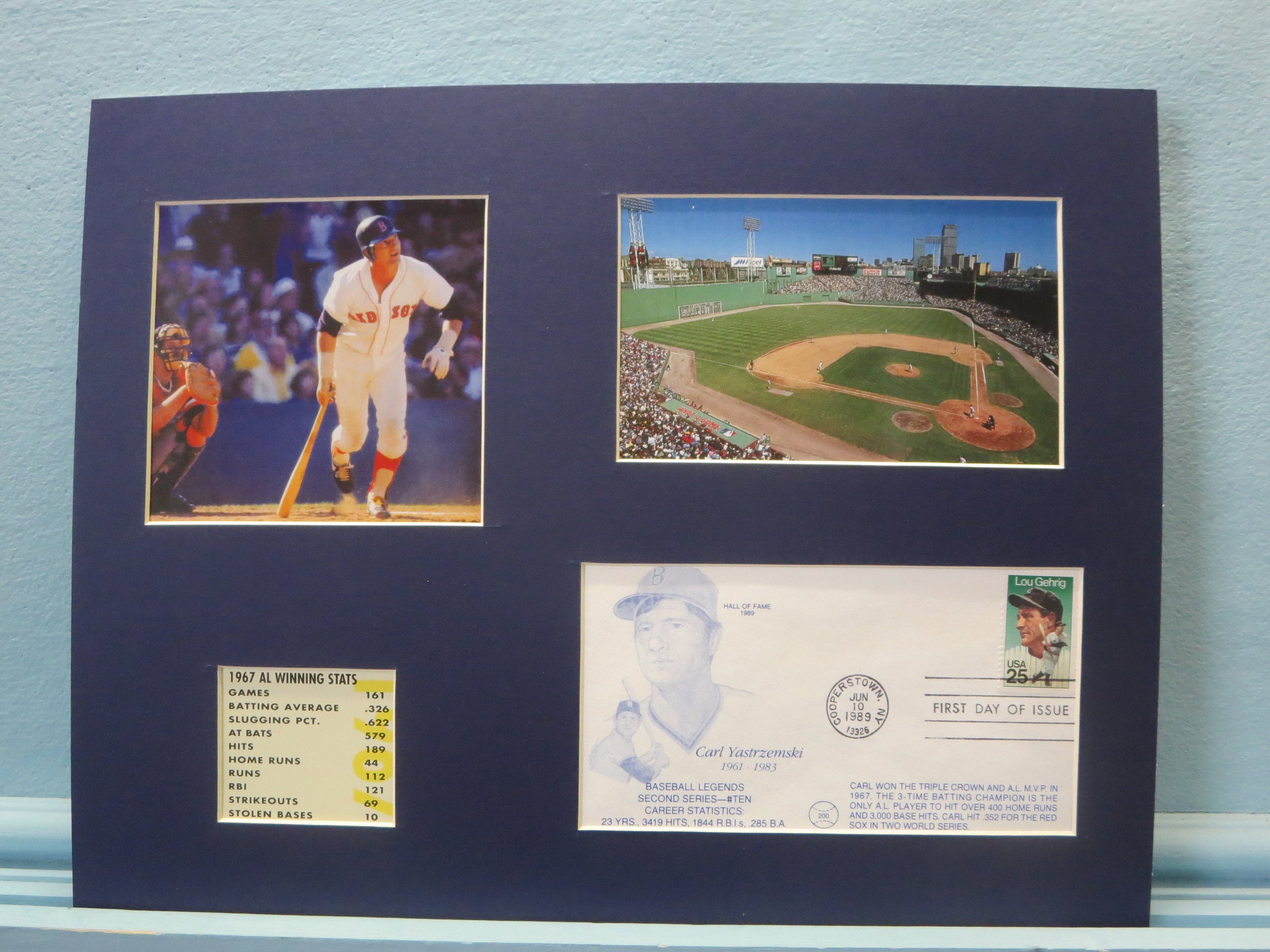 Hall of Famer and Boston Red Sox Great Carl Yastrzemski & Lou - Etsy