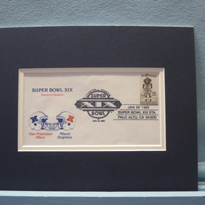 San Francisco 49ers led by Joe Montana win Super Bowl XIX & Commemorative Cover