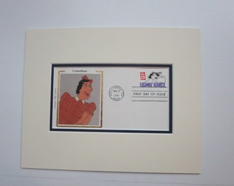 The Ziegfeld Follies starring Fanny Brice and the First Day Cover of her stamp