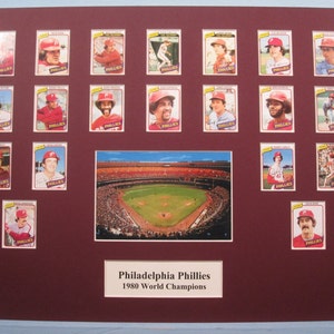 Honoring the Philadelphia Phillies - 1980 World Series Champions led by Hall of Famers Mike Schmidt & Steve Carlton