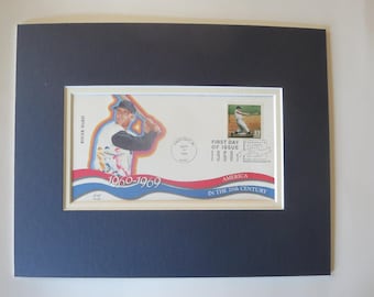 Yankee Great Roger Maris bereikt 61 Homers in 1961 en verslaat Babe Ruth's Home Run Record en First Day Cover