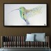 Jane M reviewed Painting Humming Bird 60" Original oil painting on canvas, Clean Modern looks, Beautiful refreshing colors, Express shipping, Koby Feldmos