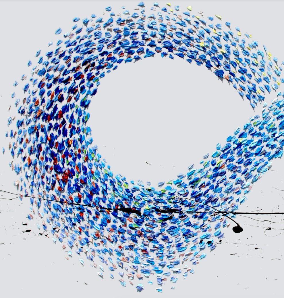 Abstract Painting 55 Infinity Symbol Original Abstract Oil ...