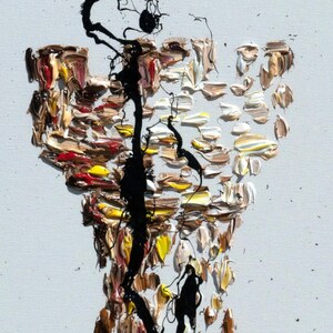 Chess Set 4 paintings- painting - Checkmate Original oil painting on canvas, office gift idea, gift for husband, by Koby Feldmos image 3