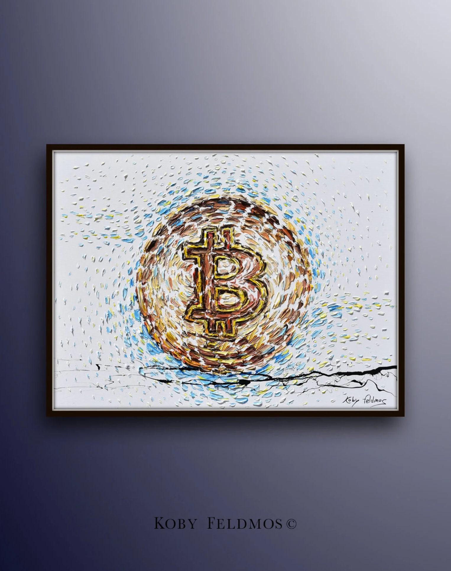 Original Bitcoin Art - Etsy