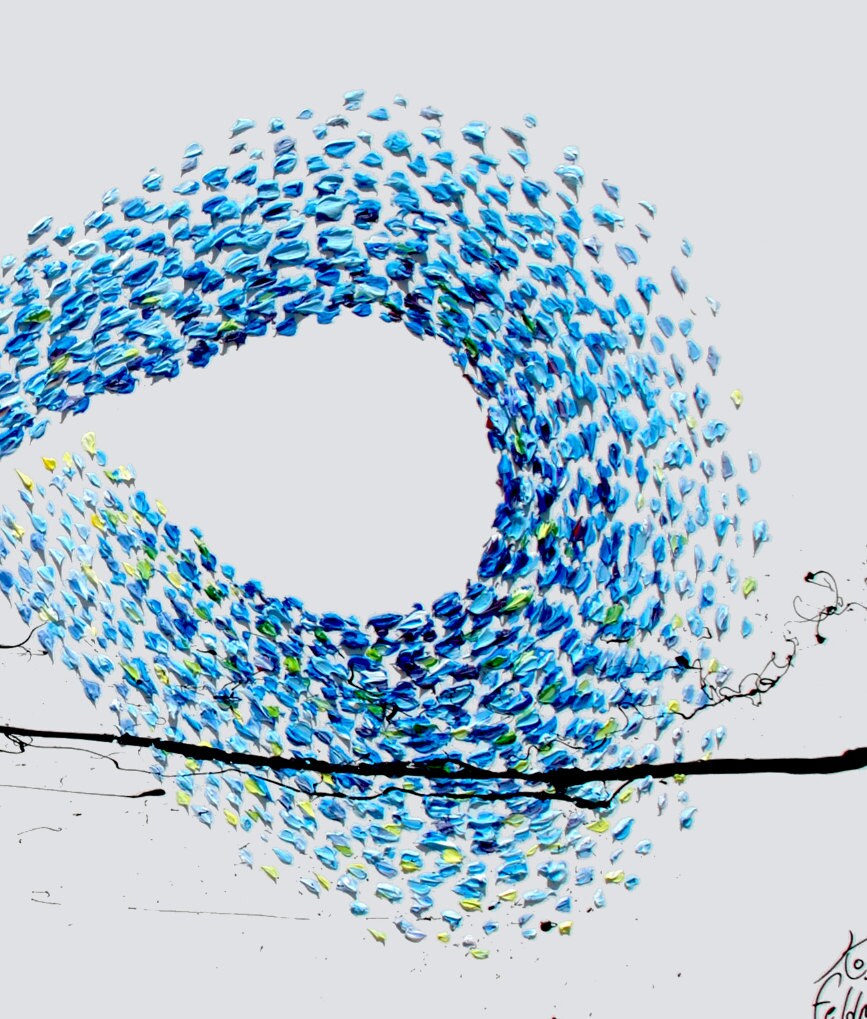 Abstract Painting 55 Infinity Symbol Original Abstract - Etsy
